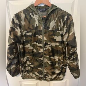 Lands End Camo Raincoat